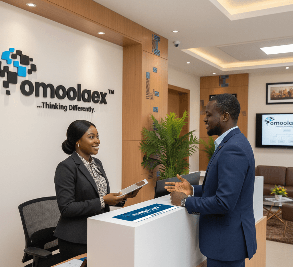 OmoolaEx IT Consultancy team collaborating with clients